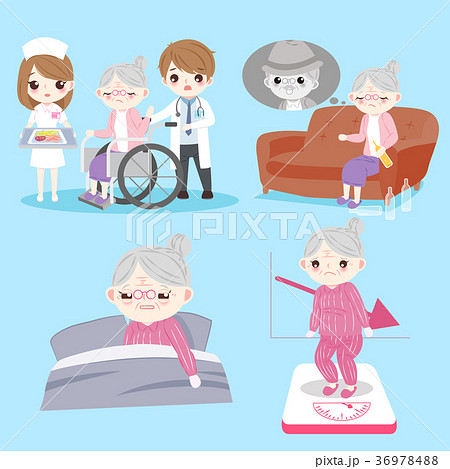 old woman with health problem old woman with health problem 36978488