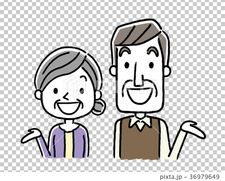 Senior couple: introduction, guidance, explanation 36979649