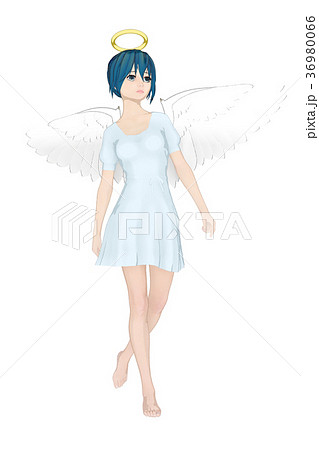 かわいい天使 フェアリー 妖精 perming2DCGイラスト素材 かわいい天使 フェアリー 妖精 perming2DCGイラスト素材 36980066