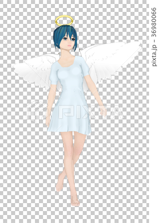 かわいい天使 フェアリー 妖精 perming2DCGイラスト素材 かわいい天使 フェアリー 妖精 perming2DCGイラスト素材 36980066