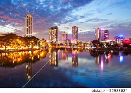 Colombo city skyline view 36983624