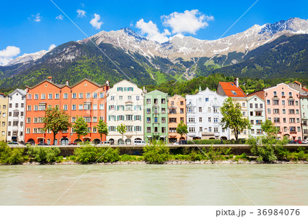 Innsbruck embankment in Austria Innsbruck embankment in Austria 36984076