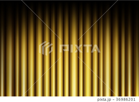 Curtain of golden background 36986201