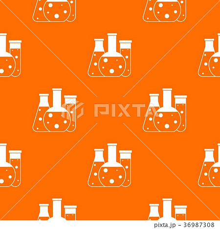 Laboratory flasks pattern seamless Laboratory flasks pattern seamless 36987308