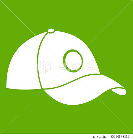 Cap icon green Cap icon green 36987335