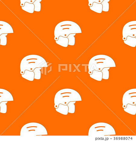 Snowboard helmets pattern seamless 36988074