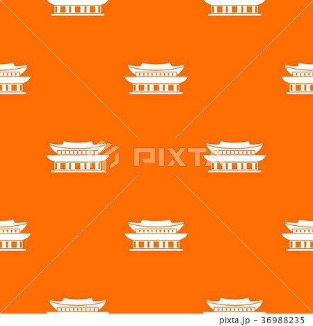 Gyeongbokgung palace, Seoul pattern seamless Gyeongbokgung palace, Seoul pattern seamless 36988235