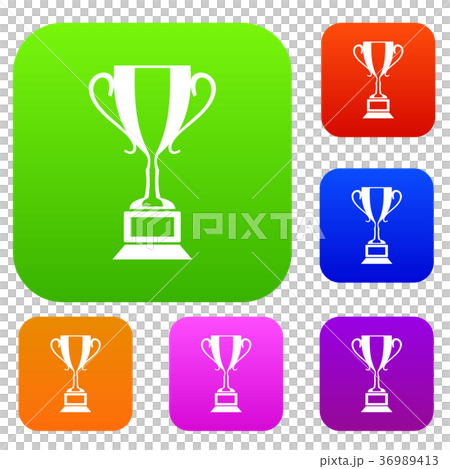 Trophy cup set collection Trophy cup set collection 36989413