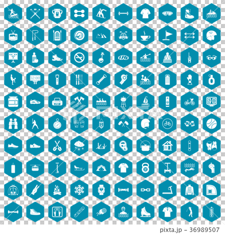 100 sport life icons sapphirine violet 36989507