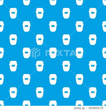 Welding mask pattern seamless blue 36990070