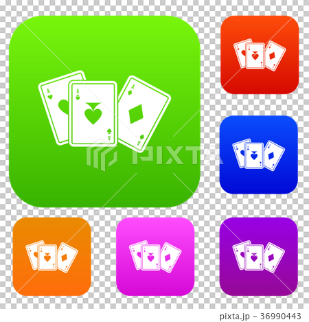 Playing cards set collection Playing cards set collection 36990443