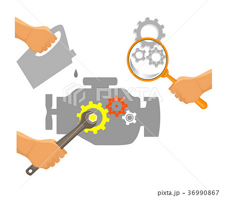 car service illustration 36990867