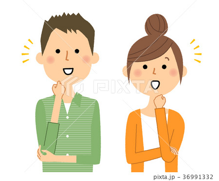 若いカップル 　気付く 36991332