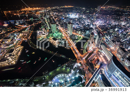 スカイガーデンからの横浜夜景 36991913