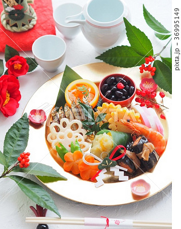 オシャレなワンプレートおせち料理 36995149