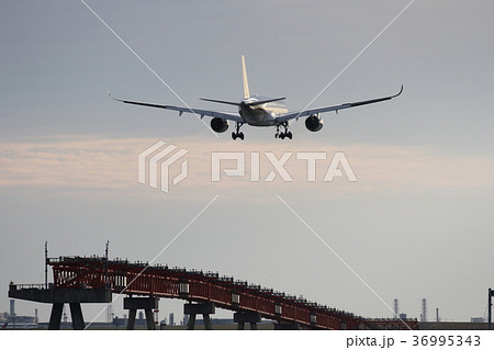 最終着陸態勢 36995343