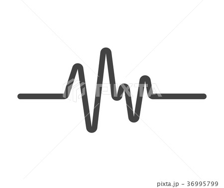 Art design heartbeat pulse 36995799