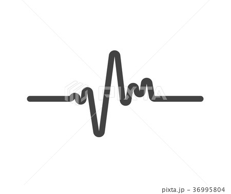 Art design heartbeat pulse 36995804
