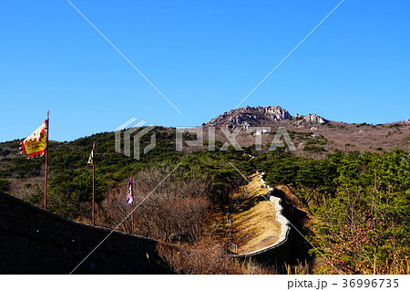 釜山　金井山城と金井山 36996735