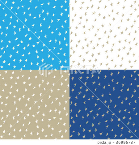 Stars on Different Colored Background 36996737