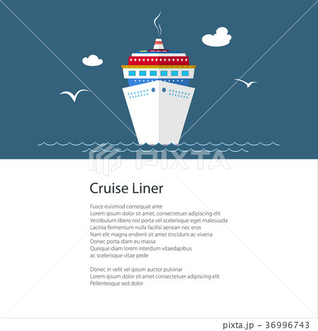 Poster with Cruise Ship Poster with Cruise Ship 36996743