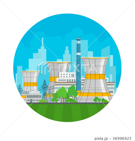 Icon Thermal Power Station Icon Thermal Power Station 36996925