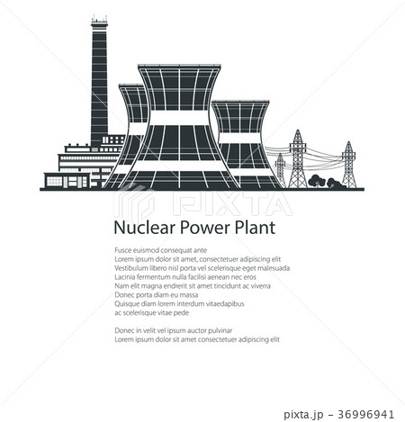 Nuclear Power Plant , Poster Brochure Design 36996941