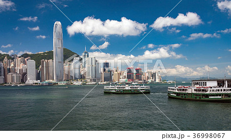 九龍半島から望む香港の風景 九龍半島から望む香港の風景 36998067