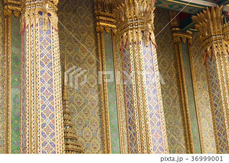 Traditional and architecture Thai style temple Traditional and architecture Thai style temple 36999001