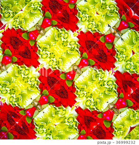 デザイン素材　花束 36999232