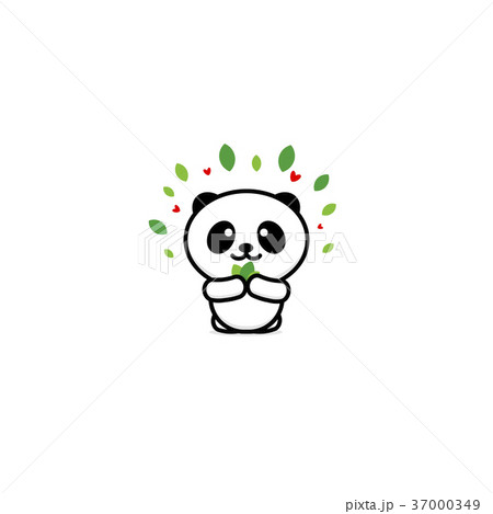 Smiling vector logo. Illustration of animal 37000349