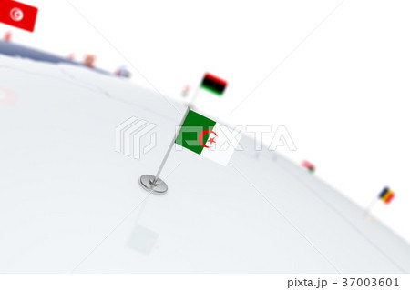 Algeria flag 37003601