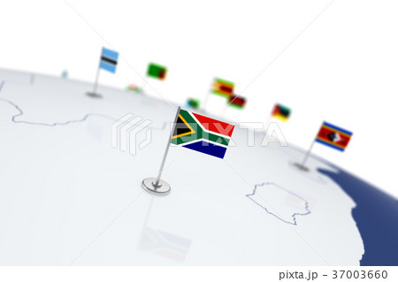 South Africa flag South Africa flag 37003660