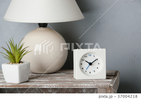 Bedroom decor on gray 37004218