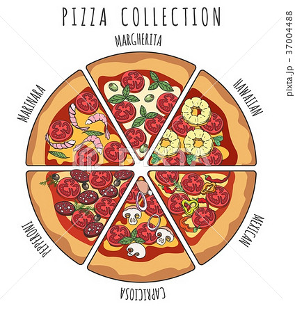 Pizza slice collection 37004488