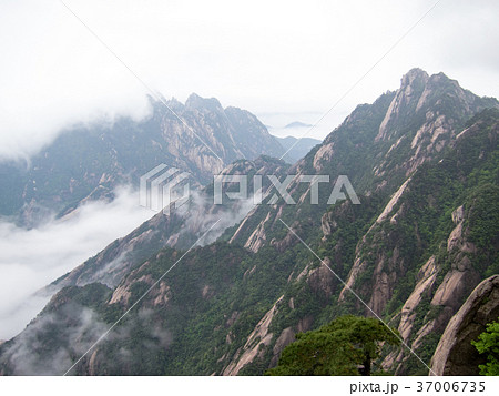 中国の名山　黄山 37006735