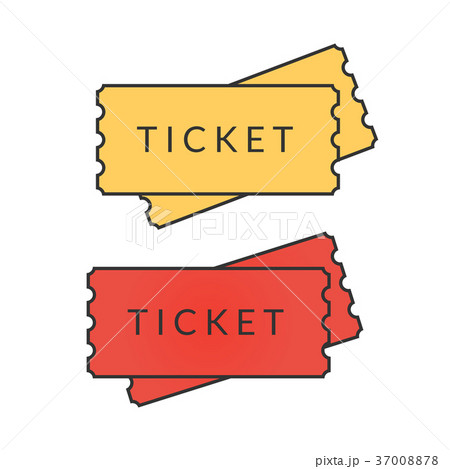 Ticket icon illustration Ticket icon illustration 37008878