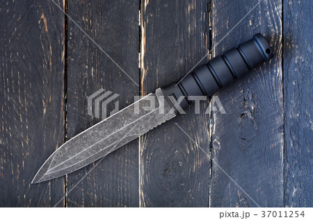 A military knife for attack and self-defense. 37011254