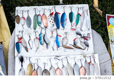 Ancient fishing lures. Handmade lures. 37011512