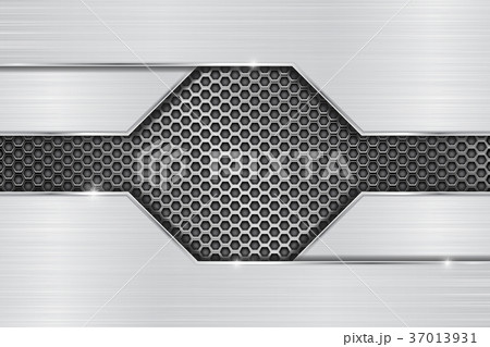 Metal background with perforation 37013931