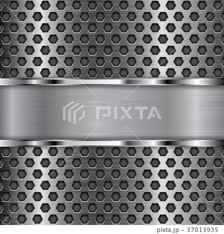 Metal perforated texture Metal perforated texture 37013935