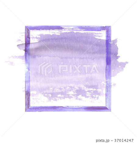 Purple watercolor grunge frame Purple watercolor grunge frame 37014247