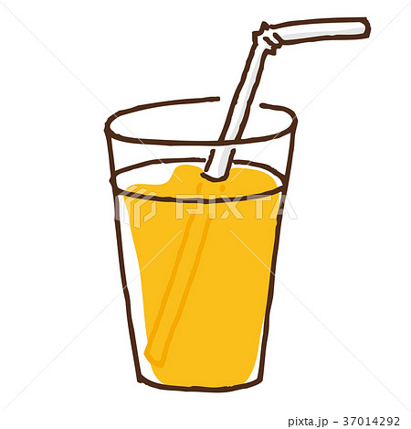 オレンジジュース 飲料 イラストのイラスト素材