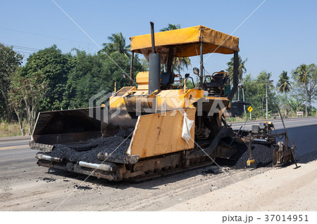 An asphalt machine An asphalt machine 37014951