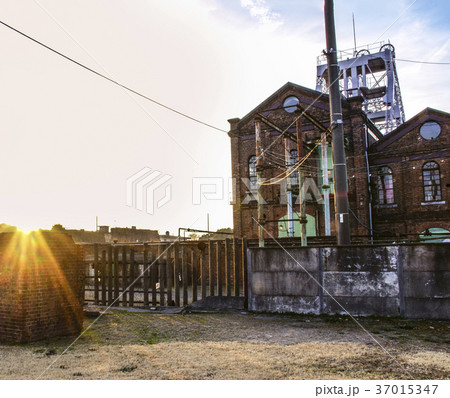 世界文化遺産の三池炭鉱万田坑跡 世界文化遺産の三池炭鉱万田坑跡 37015347