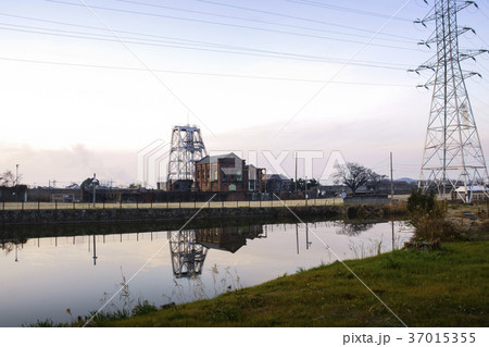 世界文化遺産の三池炭鉱万田坑跡 世界文化遺産の三池炭鉱万田坑跡 37015355