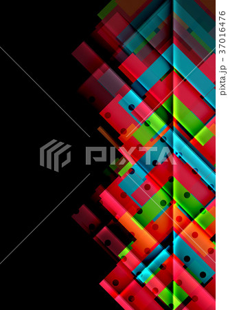 Color arrows on black background Color arrows on black background 37016476