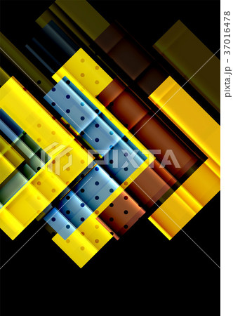 Color arrows on black background Color arrows on black background 37016478