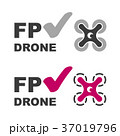 FPV drone check mark symbol vector 37019796