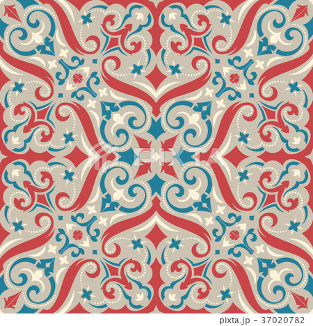 Vector damask seamless pattern 37020782